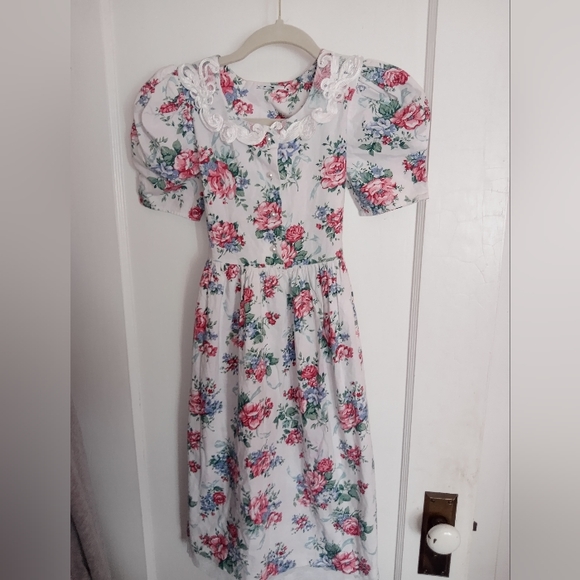 *HP* VTG Amy Too!! Byer California Girl Floral Dress - Picture 1 of 9